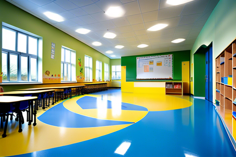 學校PVC地板的優(yōu)點